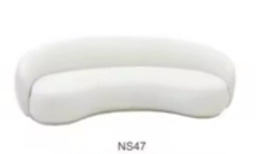 Sofa Nuve, Sofa curvo minimalista y organico